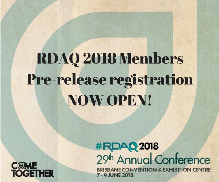 <a href="/RuralDocsQ/">RDAQ</a> <a href="/HWQld/">Health Workforce Queensland</a> @Fly_texan Lock in the date now! Clear the appointment book. Block off the roster. Book the locum. See you there!
