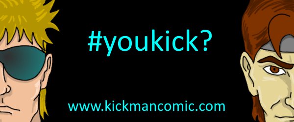sidekick_matt's tweet image. You want the boot? You can't handle the boot!

kickmancomic.com