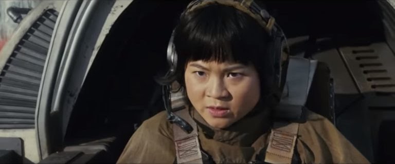 でるた スターウォーズep8の新キャラが案の定日本でも外国でも凄まじく叩かれてて流石にちょっと言い過ぎやろ ってなったけど 若い頃のサモ ハン キンポーのほうが美人だった は本当にその通りだった