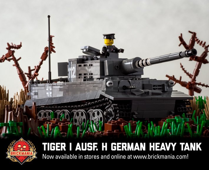 Brickmania tiger new arrivals