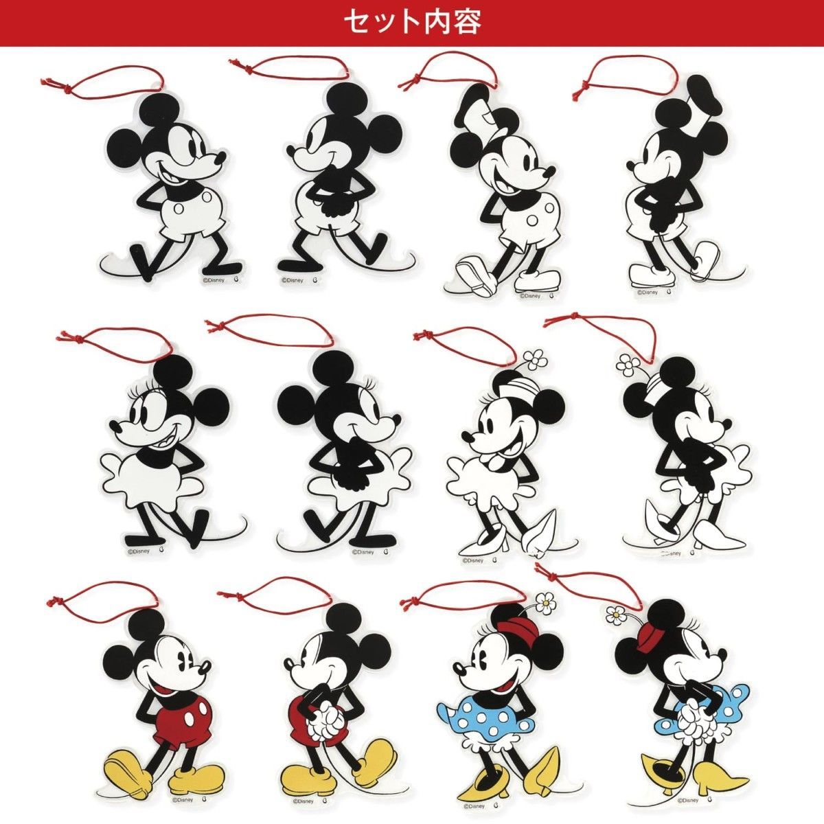 97%OFF!】 ベルメゾン ディズニー アクリルオーナメント ②