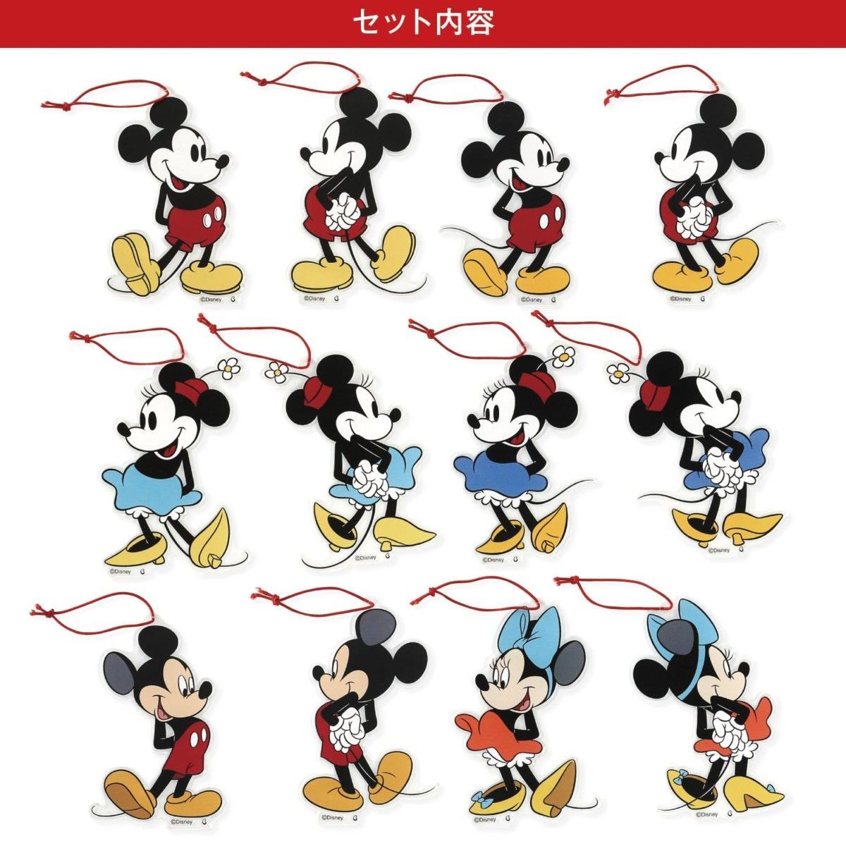 97%OFF!】 ベルメゾン ディズニー アクリルオーナメント ②