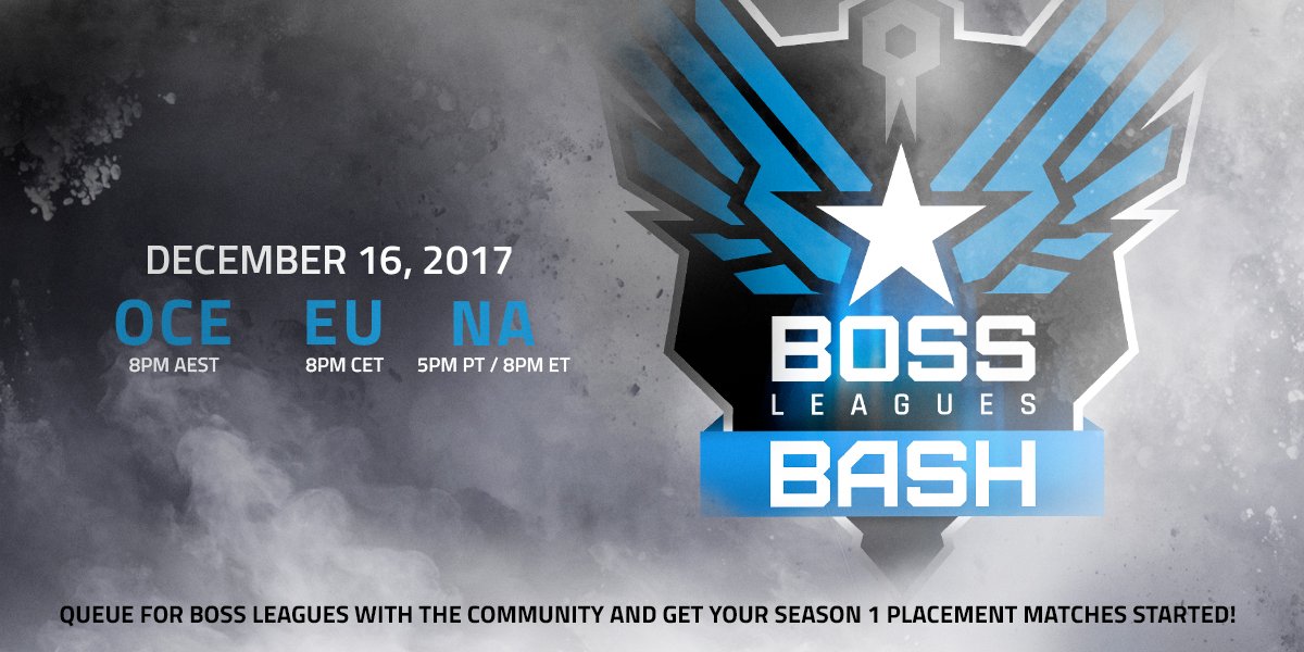 The final Boss Leagues Bash session is here! Now's your chance to get your Season 1 placement matches completed, so queue up with the community! &gt;&gt; bit.ly/LBBossLeagues1

Official Discord: discord.gg/lawbreakers