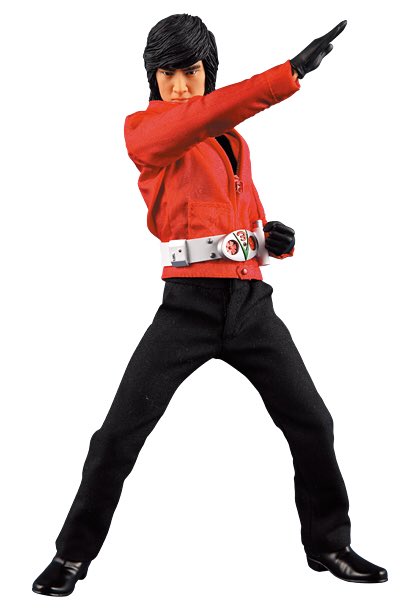 風見志郎の衣装といえばこの青シャツ、白ベストのイメージが強過ぎます