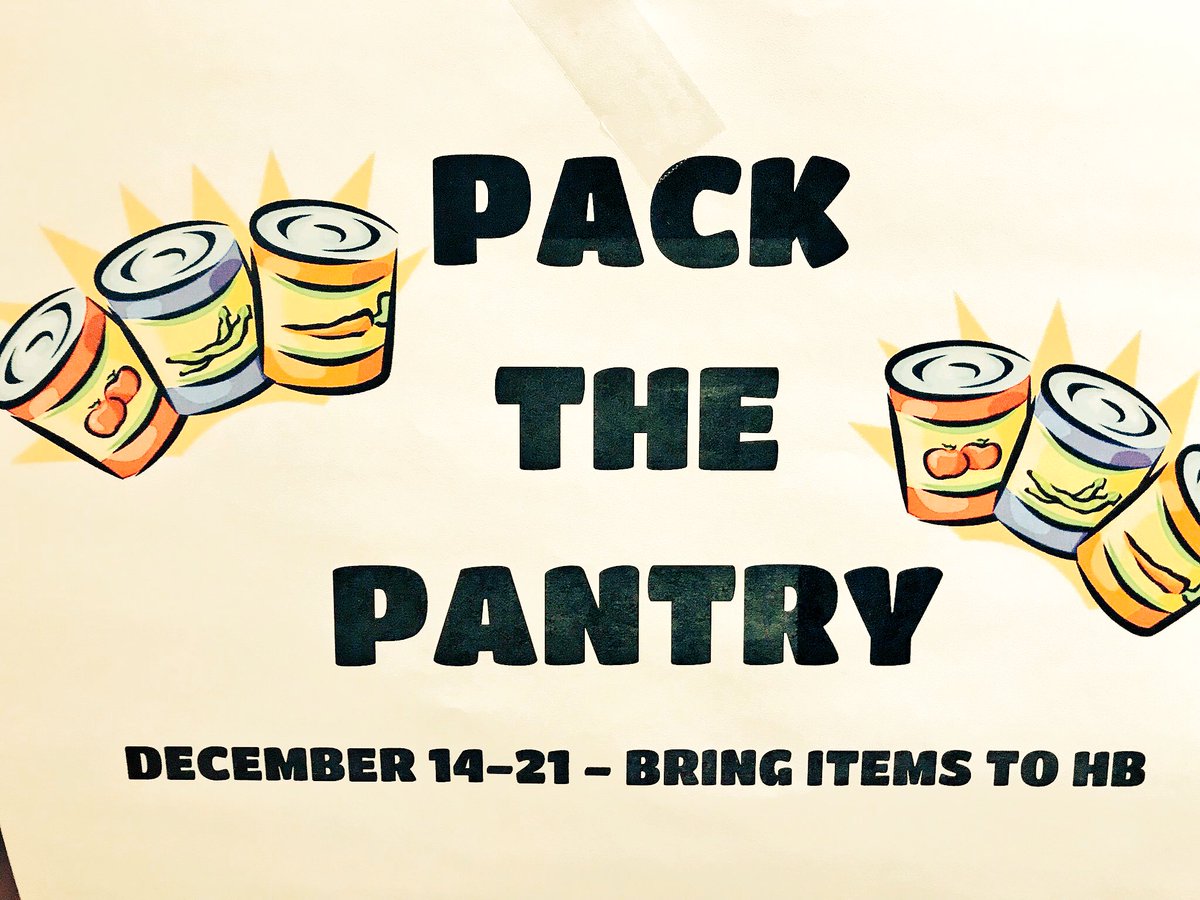 Don’t forget we are collecting for Pack the Pantry this week! More details at this link. docs.google.com/document/d/16z… #southservice #cardinalway