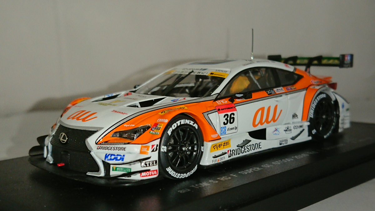 すぱいかあz Ebbro 1 43 Lexus Rc F Gt500 36 Lexus Team Au Tom S Super Gt 16 Daisuke Ito Nick Cassidy Ebbro Lexus Rcf Supergt Au Tom S T Co Yc4zvzljr9