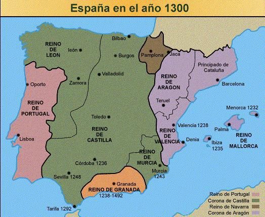 KikeHat's tweet photo. @HBO @HBO_UK @HBOLAT @HBO_ES 

This is the map of Spain &amp; Europe in 1300 

Cataluña belongs to Crown of Aragón. And it wasn´t a Kindgom.

Why do you re-write the Spanish history? Why do you lie about it in this delicated moment?

HIstory is not just a game

#fake

#knightfall https://t.co/r89NIgvd9y