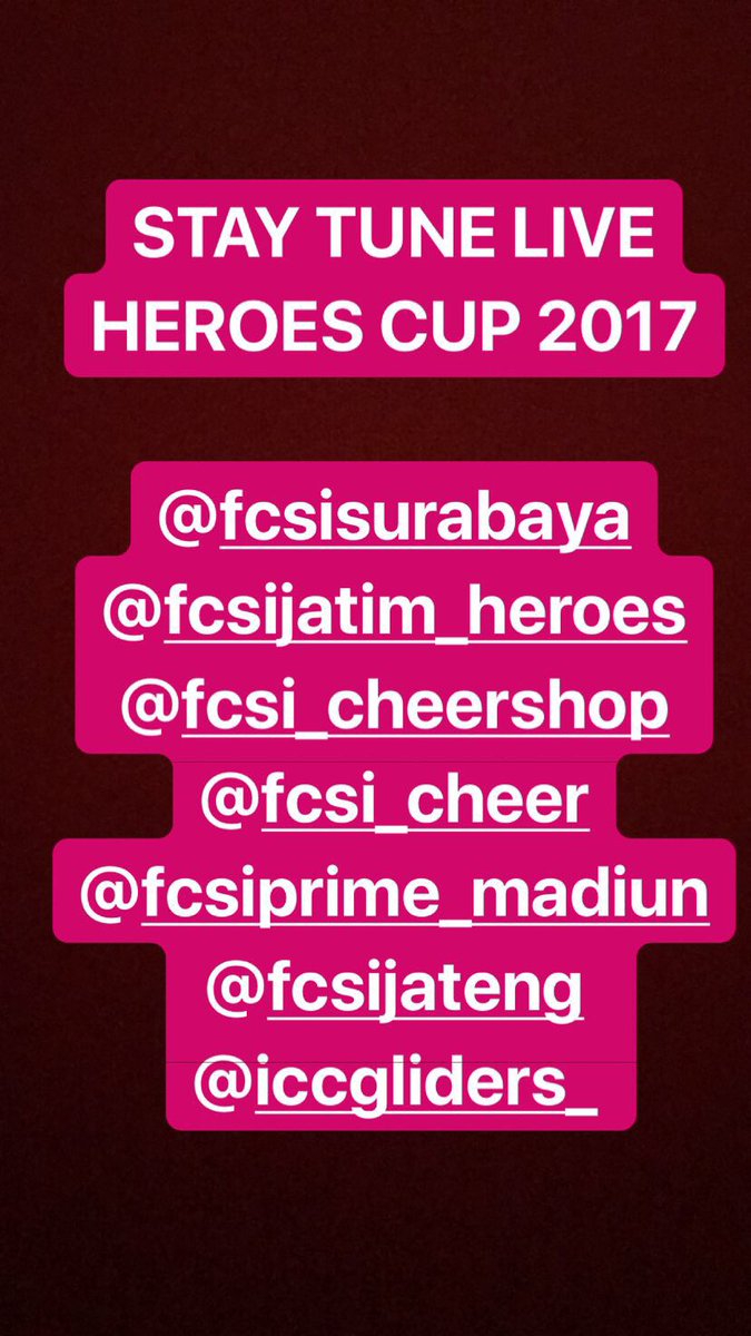 ICC HEROES (@iccheroes_sby) on Twitter photo 