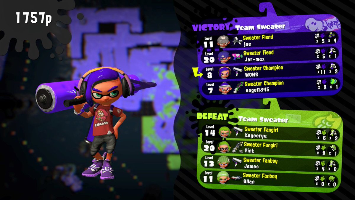thewons's tweet photo. #Splatoon2 #NintendoSwitch https://t.co/I5xb85lRHu