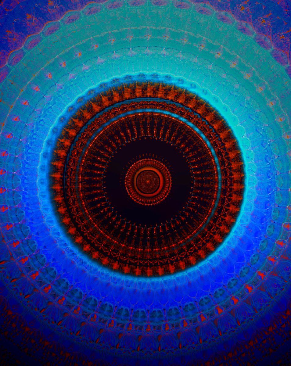 Arhaton's tweet photo. Juganais  #digitalart #mandala #planar https://t.co/ESwjsUI7D0
