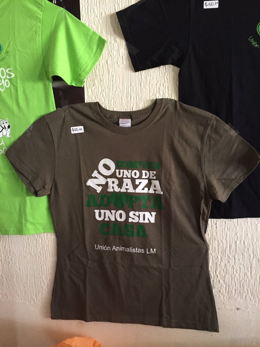 AdopcionesLM's tweet photo. ¡Adquiere una camiseta a un precio muy accesible! 💚 Promueves la esterilización de mascotas y apoyas la noble causa de @animalistaslm INFORMES Y VENTAS AL: 6681 211460 #PorUnAhomeSinCallejeros #AdoptaNoCompres 💚 RT Por favor https://t.co/mG01qRPLDC
