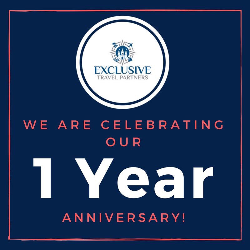 etptravel's tweet photo. Big day today! So blessed! Thanks to each and every one of YOU who have made this first year truly amazing. #etptravelco #blessed #1yearanniversary https://t.co/DZJQPmpmT6