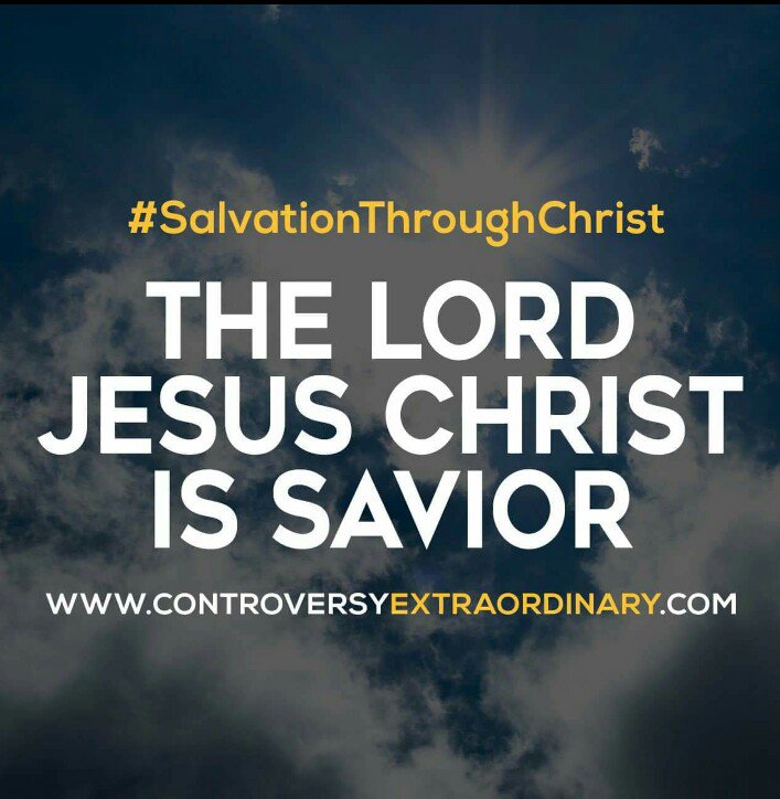 TorionCarlu's tweet photo. #SalvationThroughChrist https://t.co/pmZSd25dDM