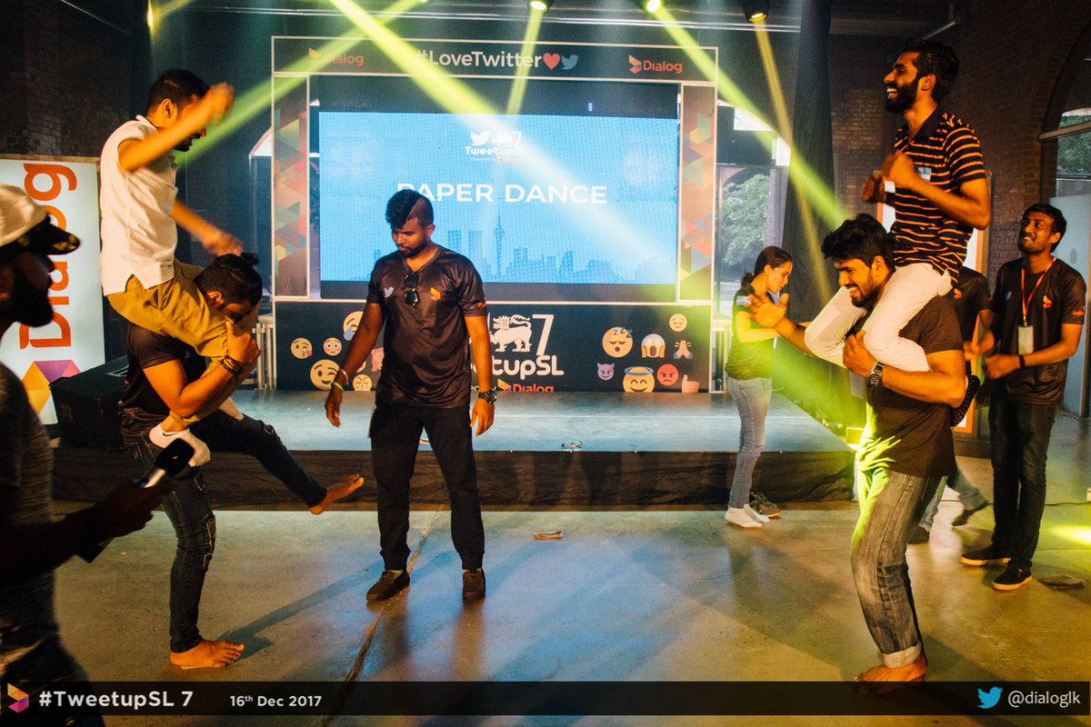 dialoglk's tweet photo. #PaperDance at #TweetupSL
Full Album here: https://t.co/PR2B6oUcqC
Go Tag yourselves... https://t.co/tiEutjxKy2