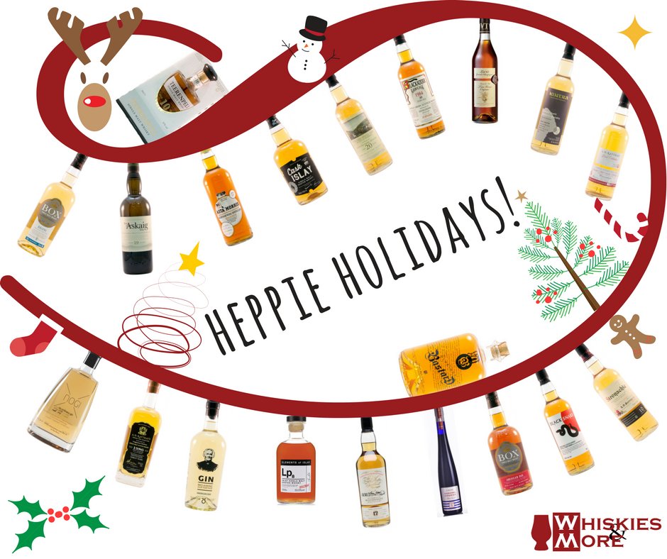 Whiskies &amp; More wishes you and your friends Heppie Holidays!

#happyholidays