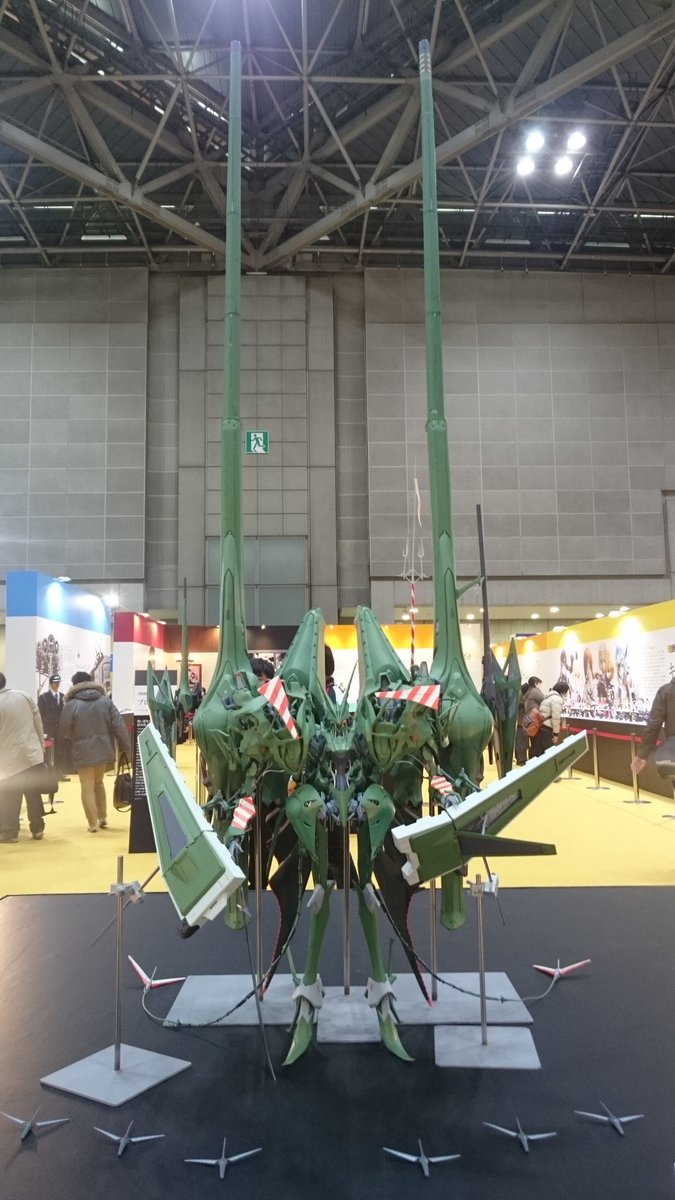 ボークス1/100 ヤクトミラージュ ツインタワー 全高180cm