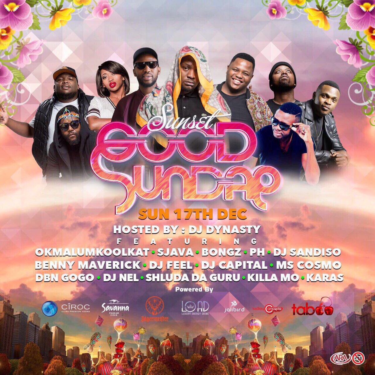 Nduey_Escobar's tweet photo. GAME DAY TODAY π₯βΌοΈπ₯βΌοΈ #GoodsundaeTaboo π @Taboo_jhb tonight ππΎ
Line-up:
@BennyMaverick
@okmalumkoolkat
@iam_ph
@Sjava_ATM
@Dj_Bongz
@DJSandisoSA
Doors open at 6pm βΌοΈ https://t.co/EujpkILLYP