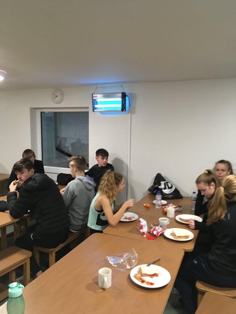 LSMPEDEPT's tweet photo. Pupils up and ready for breakfast. Big push needed today #finalday #GCSEPE #practicalgrades https://t.co/iP62lxYYnf
