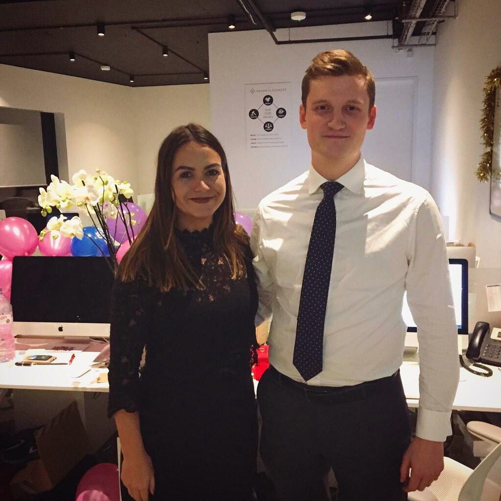 MasonAlexander_'s tweet photo. Happy Birthday to our Office Mum and Dad - Jenny & James! The team would be lost without you both!πππ»πΊπΌπ
#HappyBirthday #OfficeMum #OfficeDad https://t.co/ZaGpxfgVRp