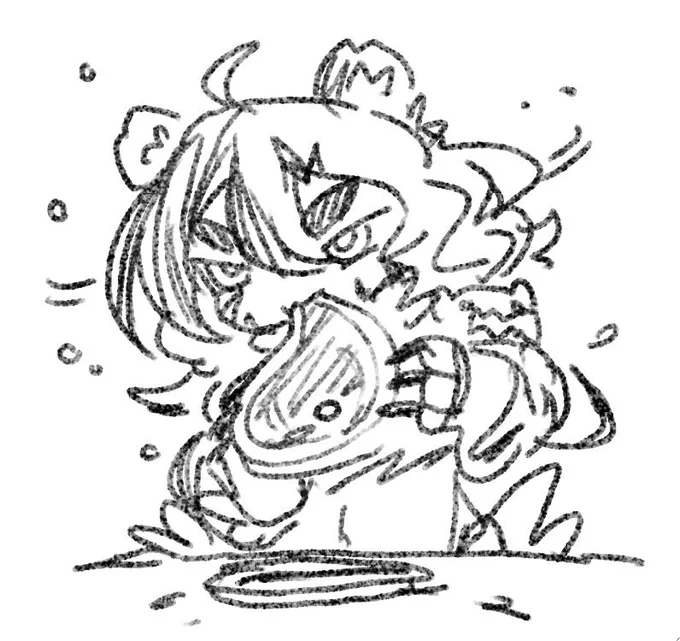 try not to make a big mess
#魔物娘図鑑 #魔物娘図鑑二次 