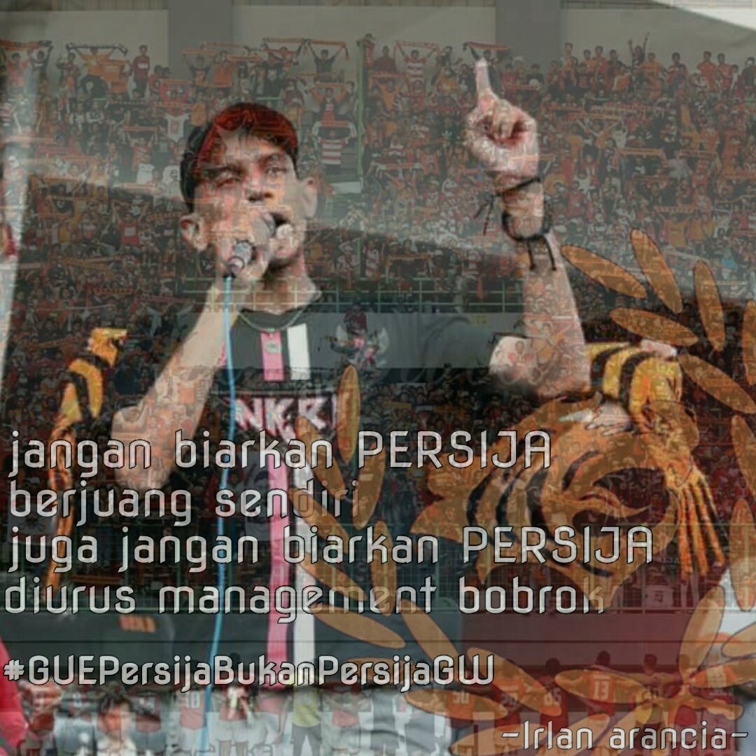 Lagu kami Belom berubah "Sampe kapan theJAK menunggu lama...liat kamu angkat PIALA" #TargetJuaraHargaMati