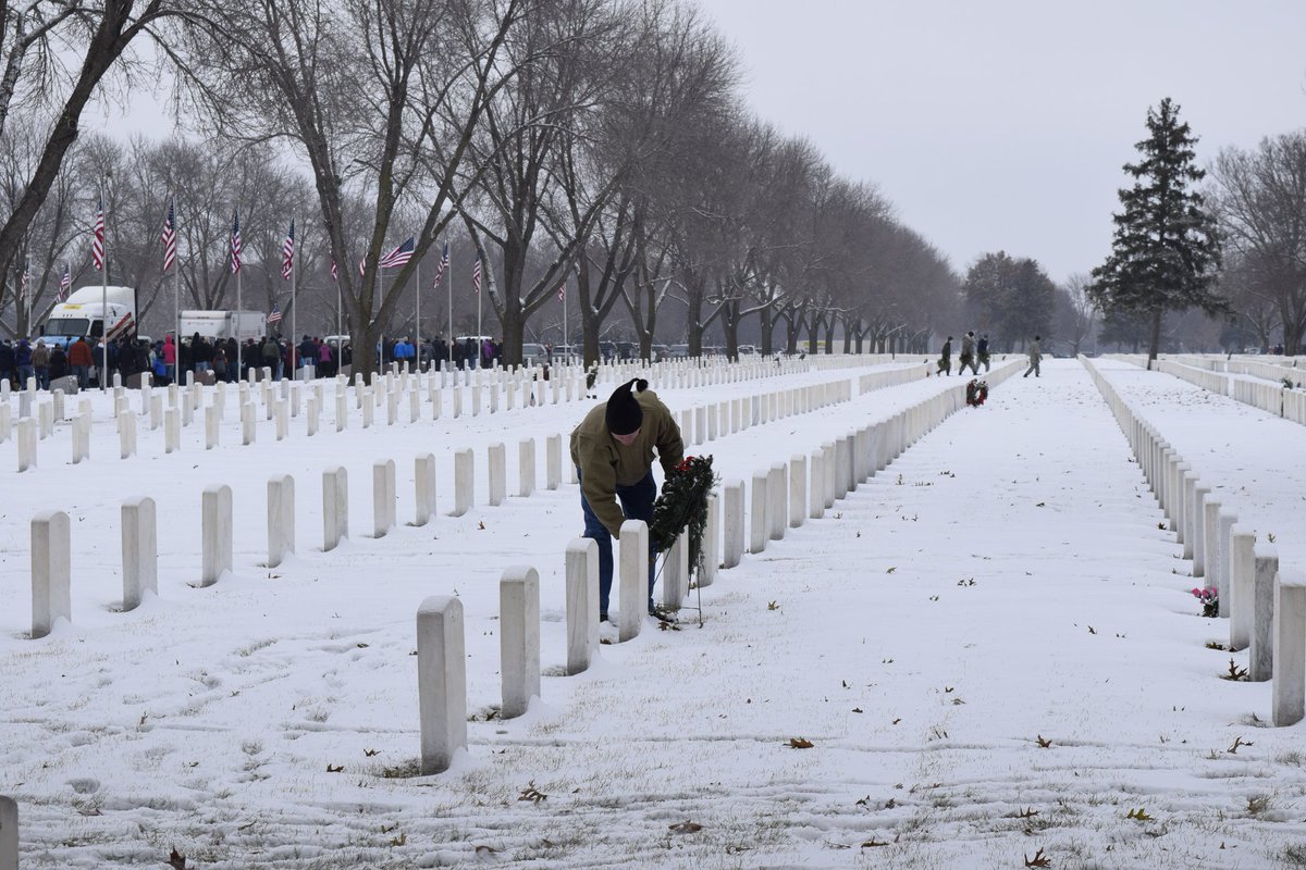 SarahVetNet's tweet photo. A few more pics today from the event with @ElementFleet employees veterans network. Many friends we knew and worked with were visited, and many wreaths were laid with friends we've never met. https://t.co/MC3uh5gpCe
