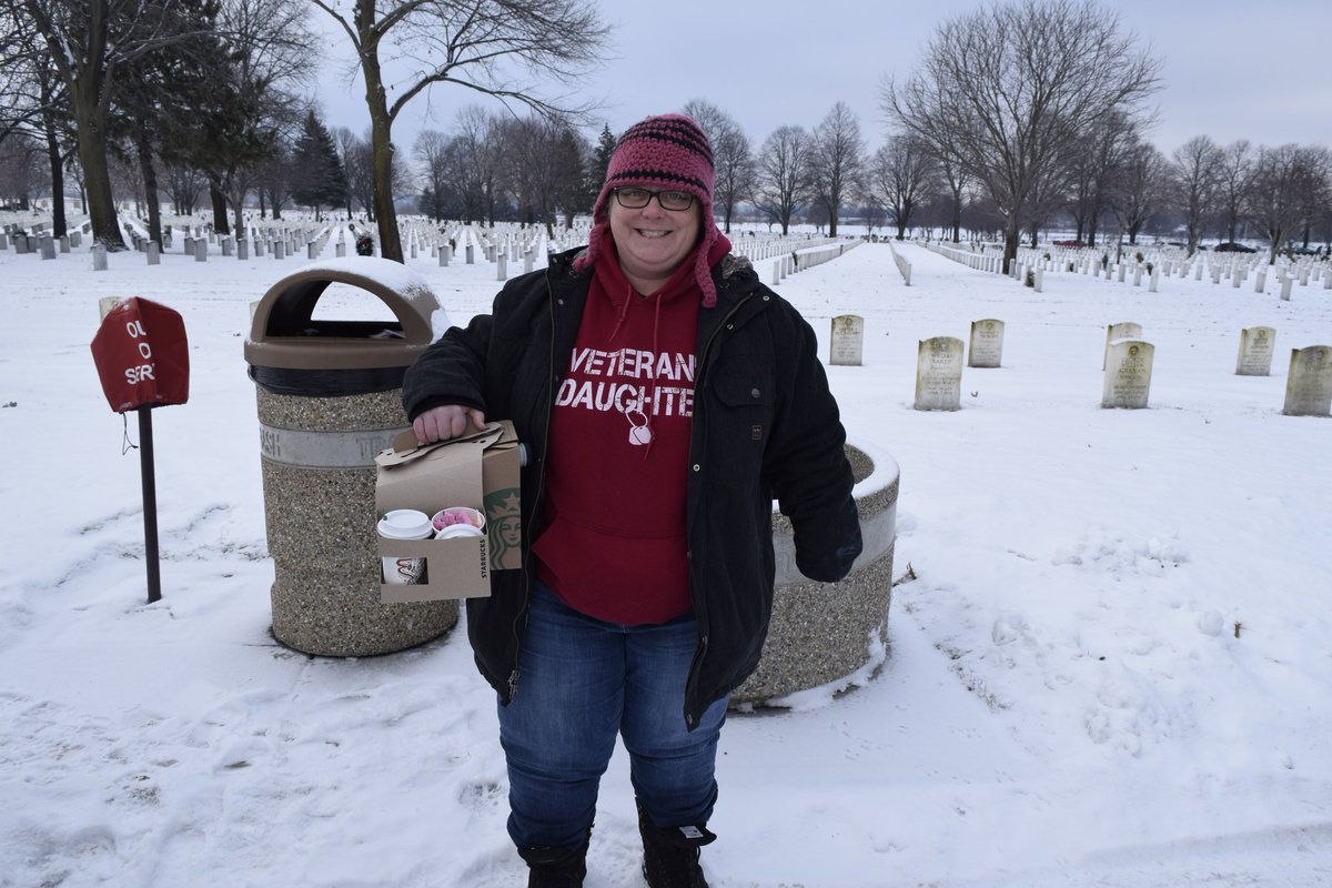 SarahVetNet's tweet photo. A few more pics today from the event with @ElementFleet employees veterans network. Many friends we knew and worked with were visited, and many wreaths were laid with friends we've never met. https://t.co/MC3uh5gpCe