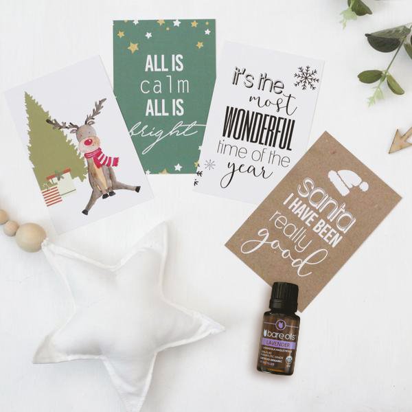 yorhealth's tweet photo. We're spritzing our holiday cards with a little bit of Lavender Bare Oils before they go out! Nothing like receiving a fragrant holiday card! #CustomScents https://t.co/URQ93IzFKn