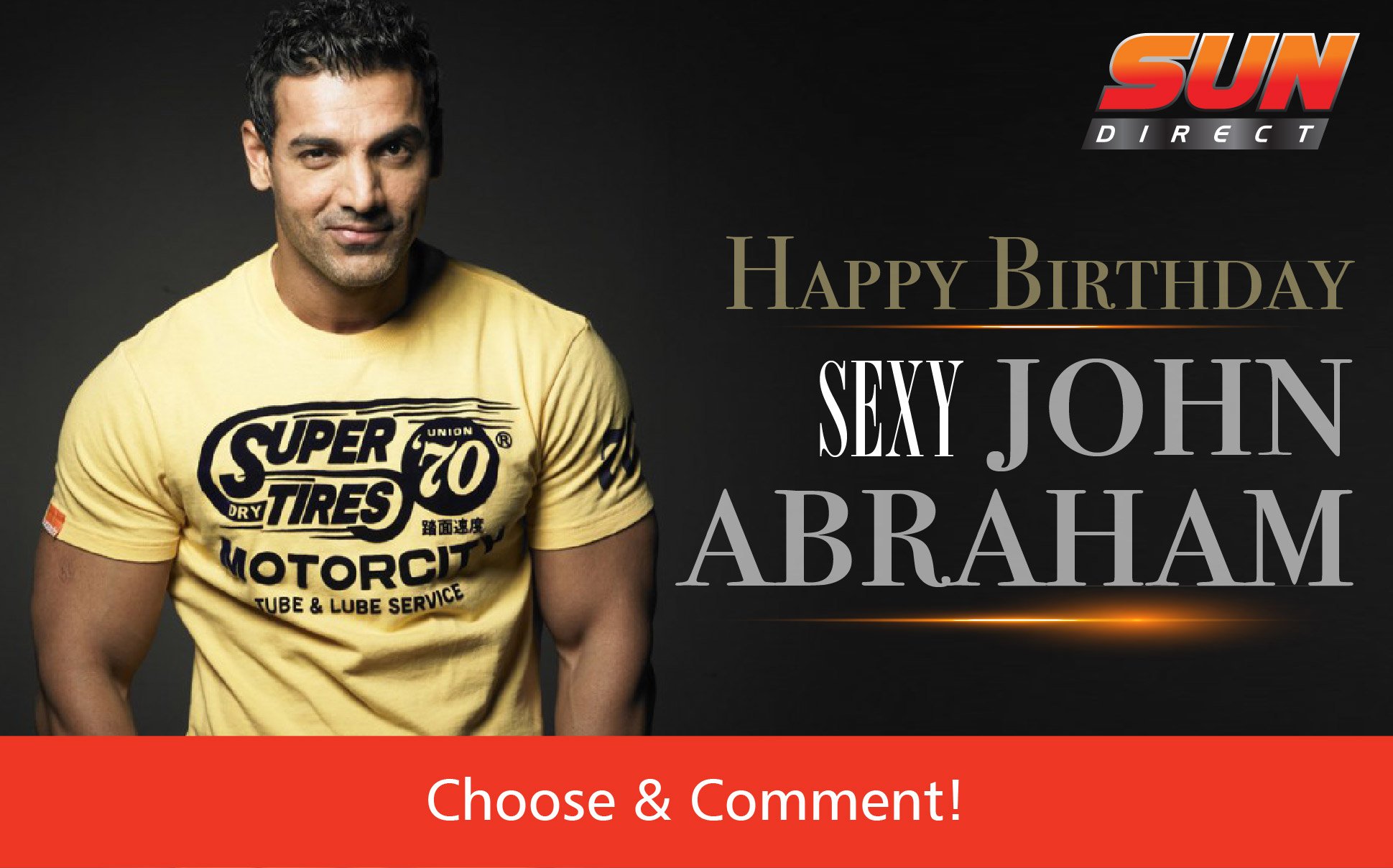 Happy Birthday John Abraham   