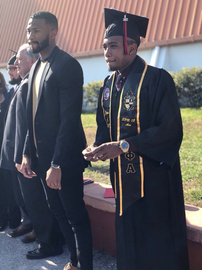 T_Harrison06's tweet photo. Onward and upward. Congrats to my brother @Blvckkxng https://t.co/Q0ebbFgDUM
