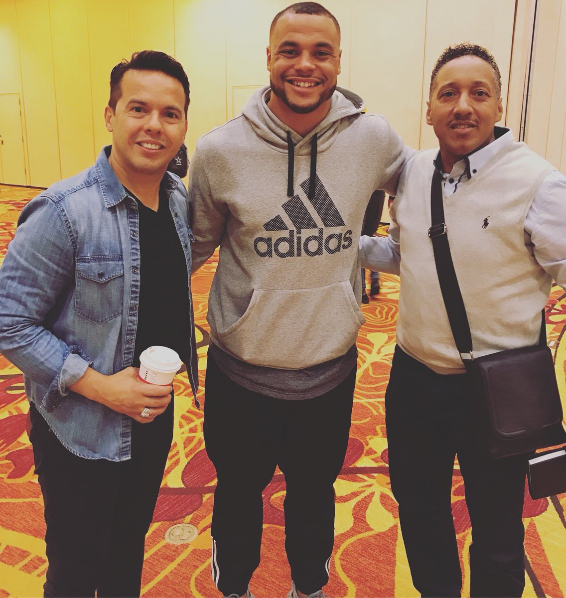 Honored to do chapel and share Jesus with <a href="/dak/">Dak Prescott</a> and the <a href="/dallascowboys/">Dallas Cowboys</a> . Great group of men pressing towards the mark. Thanks <a href="/EvansLegacy/">Jonathan Evans</a> , love you bro! #dallascowboys  #dakprescott