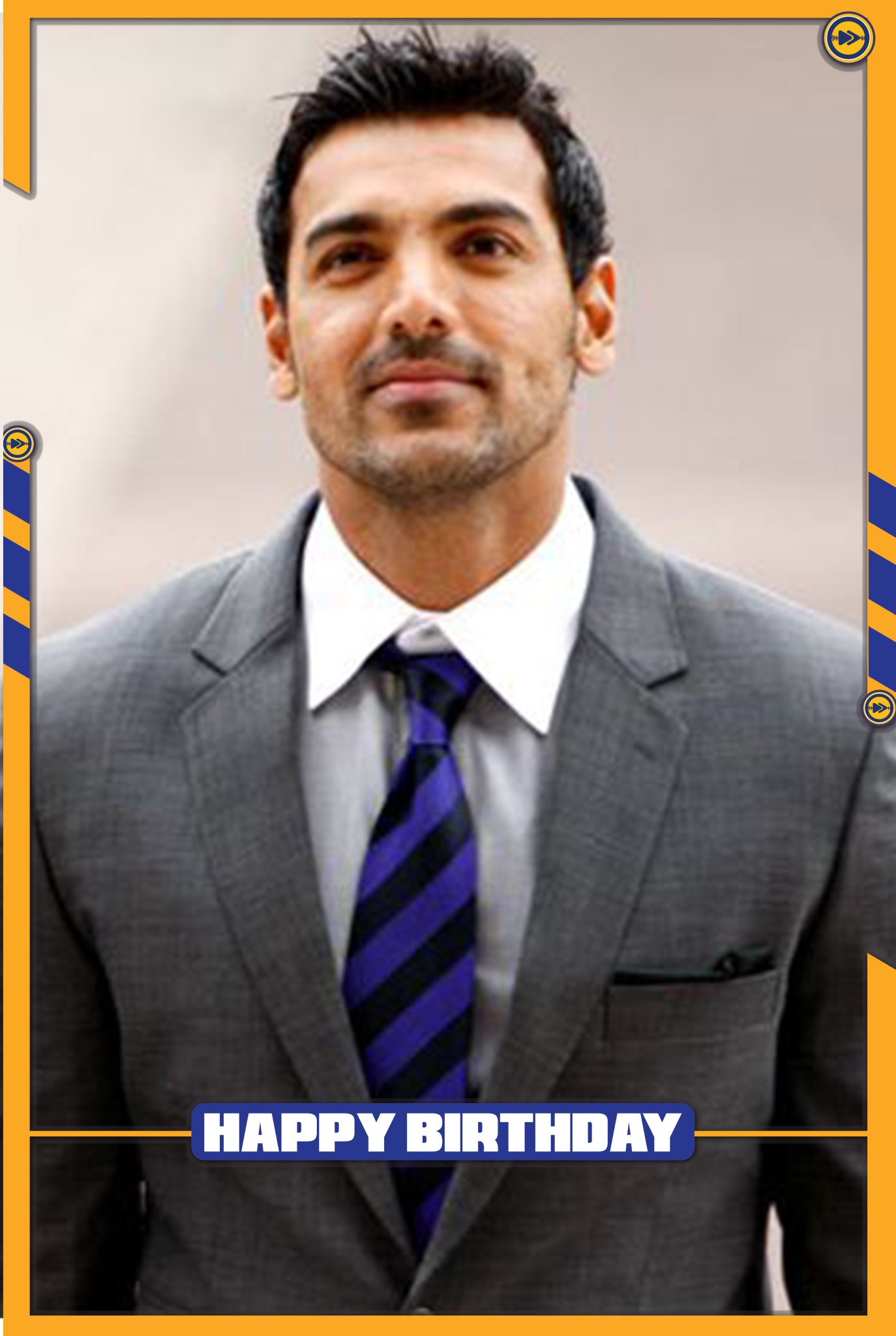 Happy birthday to Bollywood superstar, John Abraham!!!   