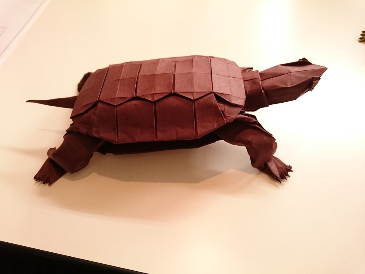 S No Twitter カメ 創作 神谷哲史 折り手 僕 折り紙作品