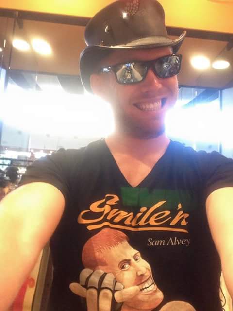 TrueMMAHOF's tweet photo. Got to talk with the coolest cat in mma @smilensam   
If you like mma Sam is a must follow #LOTC https://t.co/a7EzXpwzGu