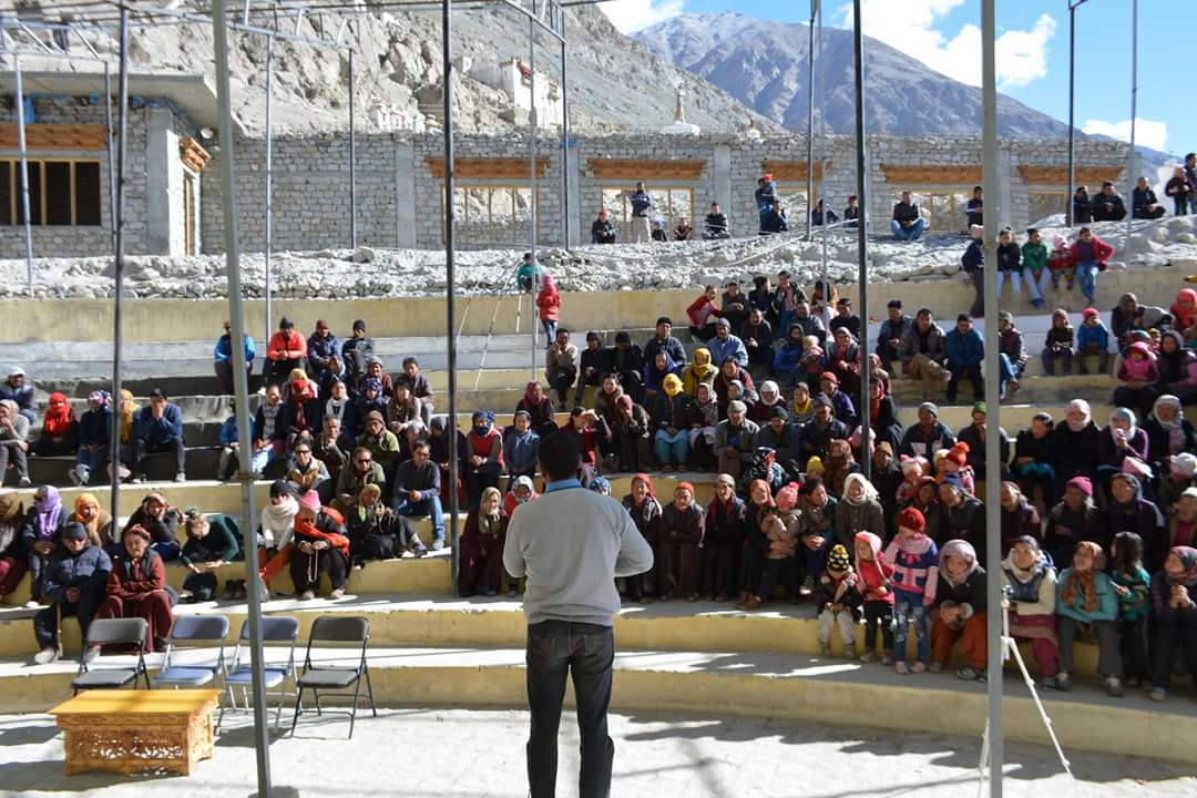 Farmer meet @ Tigger village in Nubra Valley...