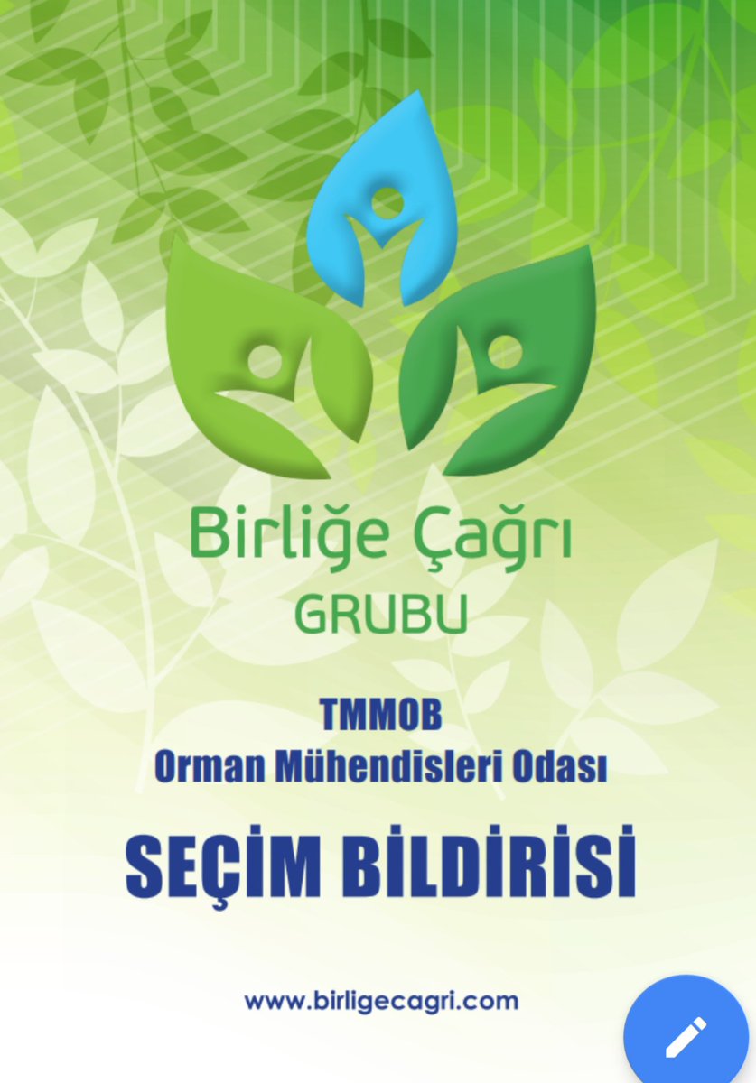 OMOBirligeCagri's tweet photo. ORMAN MÜHENDİSLERİ ODASI 
       
     BİRLİĞE ÇAĞRI GRUBU 
         SEÇİM BİLDİRİSİ -1 https://t.co/GcDym4dPz1