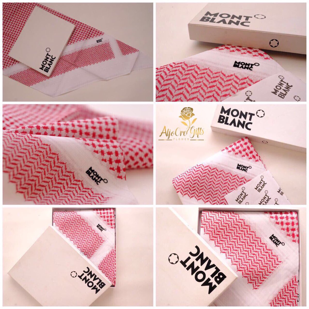 اجعل هديتك مميزه مع شماغ مونت بلانك بطبعته الجديده 
.
.
واتساب : 0568087008
.
.