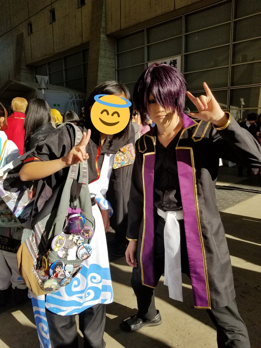 ひぃぷ ジャンフェス楽しかったー 撮らせてもらいました ありがとうございます 名前がわからないのでタグ置いておきます すみません 本当にありがとうございました ジャンプフェスタ18 ジャンフェス18 コスプレ 銀魂