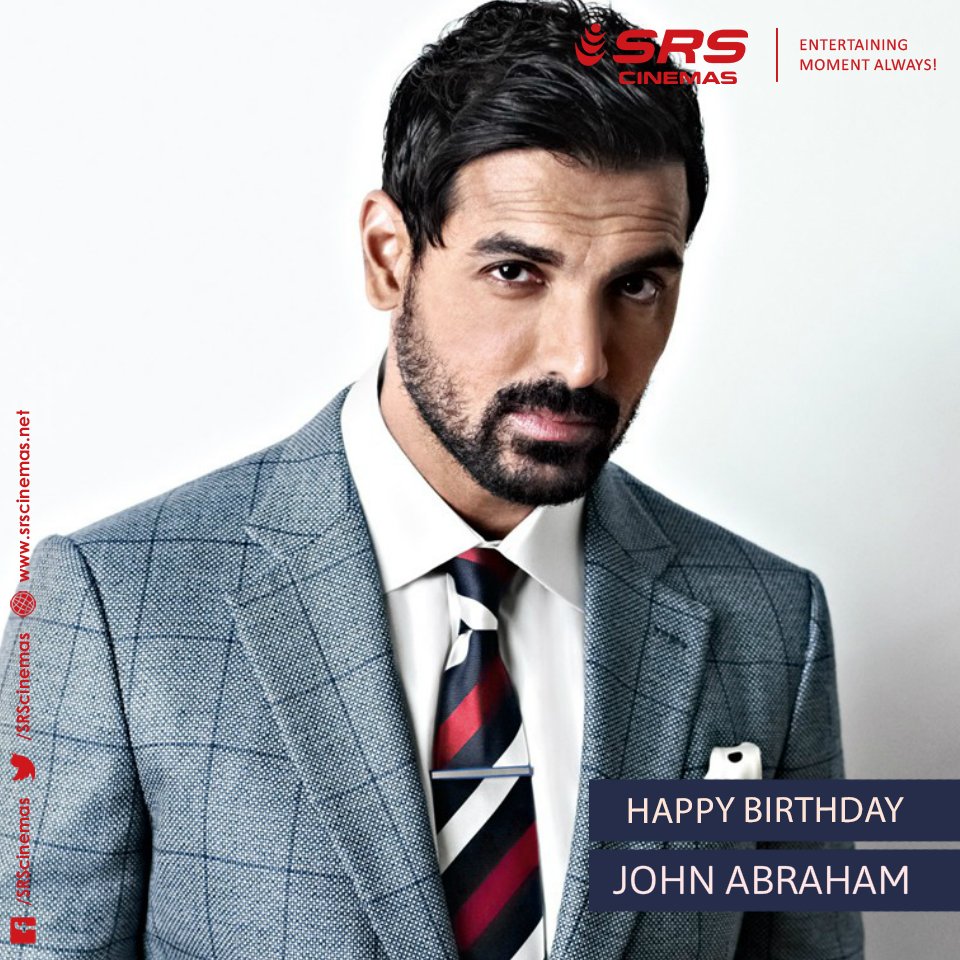 Very happy birthday to the hottest and fittest actor, John Abraham! 