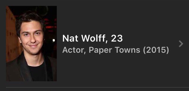 Happy birthday to NBB front man Nat Wolff 