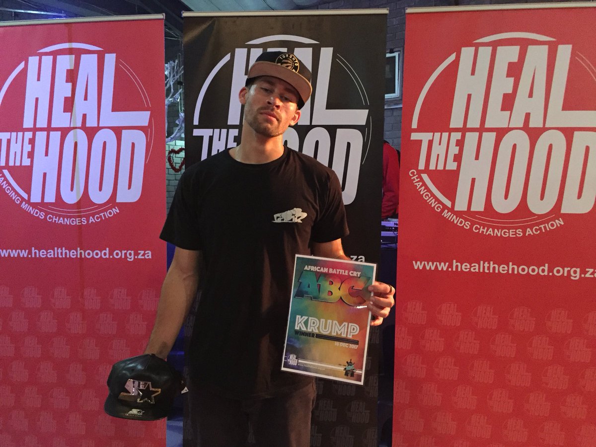 HealtheHoodZA's tweet photo. Winners of the African Hip Hop Indaba #ABC2017
Open Style - Mood
Krump - Professor X
3on3 B-boy - Tuff Nation https://t.co/0DHUyrsHym