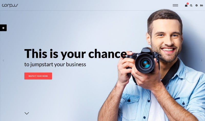 themeitwp's tweet image. New WordPress Theme (Corpus, Clean and Flat Photo #Portfolio for WordPress) has been reviewed on Theme It - themeit.com/corpus/ #ECommerce #Visual_Composer #WordPress_Themes