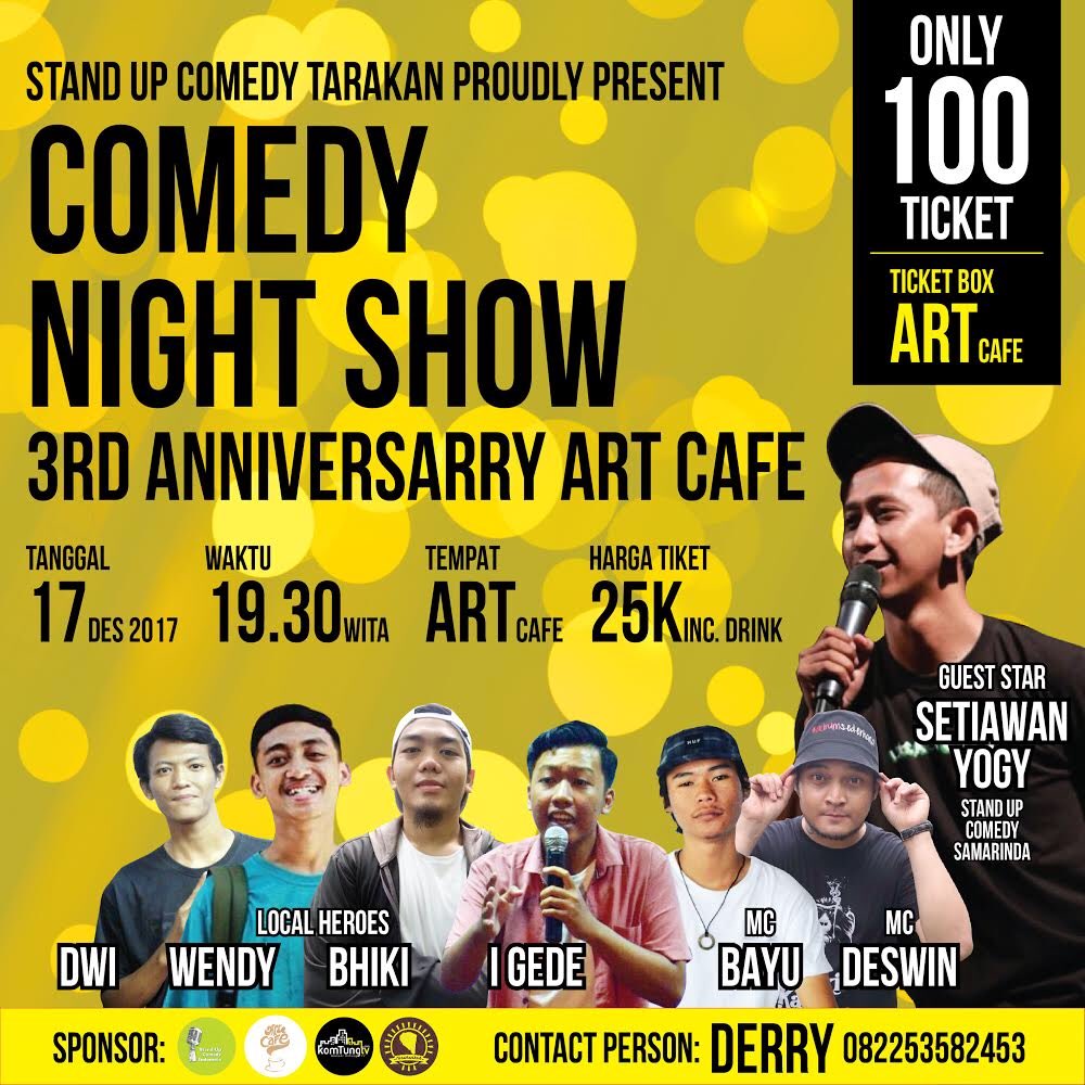 Malam ini sampai ketemu di sini, tiket OTS jg tersedia jam 16.00 wita udah mulai di buka.