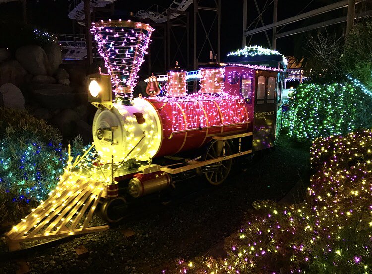 ノームトレイン ～光の旅～｣はもう乗りましたか？光る汽車に乗って庭園