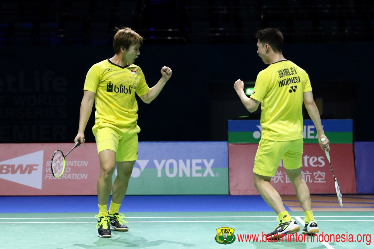 INABadminton's tweet photo. Tujuh gelar plus pemain terbaik putra BWF 2017. Kata apa yang pas untuk mereka dari kalian tweeps? https://t.co/gOP3BWhf5G