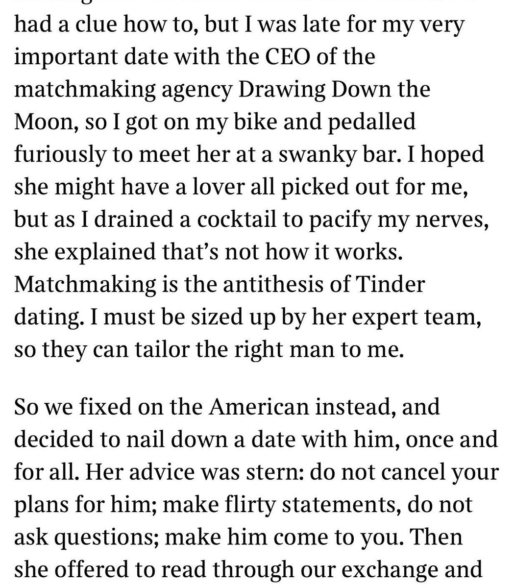 DrawDowntheMoon's tweet photo. It is not just Sunday Times journalists who can benefit from the Dating Advice provided by Drawing Down the Moon. Submit your details in confidence via https://t.co/IuRj6P5zXM and one of our award winning matchmakers will be in contact. #Matchmaking #Dating #London https://t.co/IRKyE3rrUN