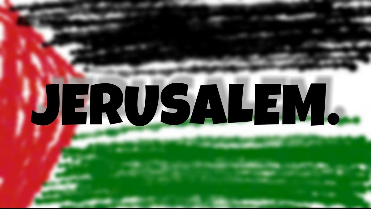 PALESTINA=JERUSALEM
JERUSALEM=PALESTINA