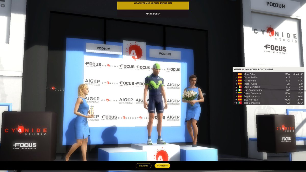 Alpe__dHuezCT's tweet photo. GP Miguel Indurain

- Victoria de Marc Soler (Movistar) por delante de Óscar Sevilla (Alpe d'Huez) y Rafa Valls (Lotto Soudal)

@TrujilloInaki (Caja Rural) termina en cuarta posición https://t.co/rgttx6ShI9
