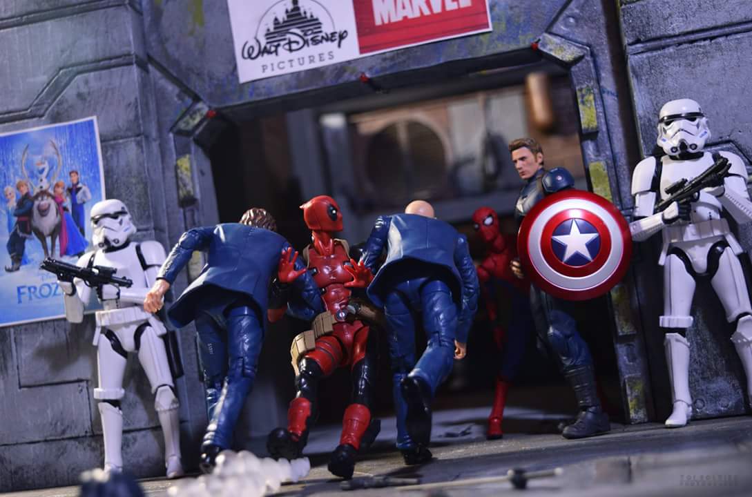ACBAOfficial's tweet photo. DP: "...Cap tell them!! I don't F***in belong here!!" 

Cap: "..LANGUAGE!!"

#ACBA pic by https://t.co/eNWiW1N10a @VancityReynolds @ChrisEvans https://t.co/dWHYgRMDO4