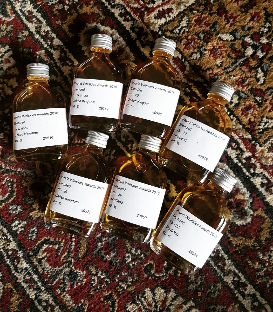 Let's the World Whiskies Awards judging begin ! 😁
